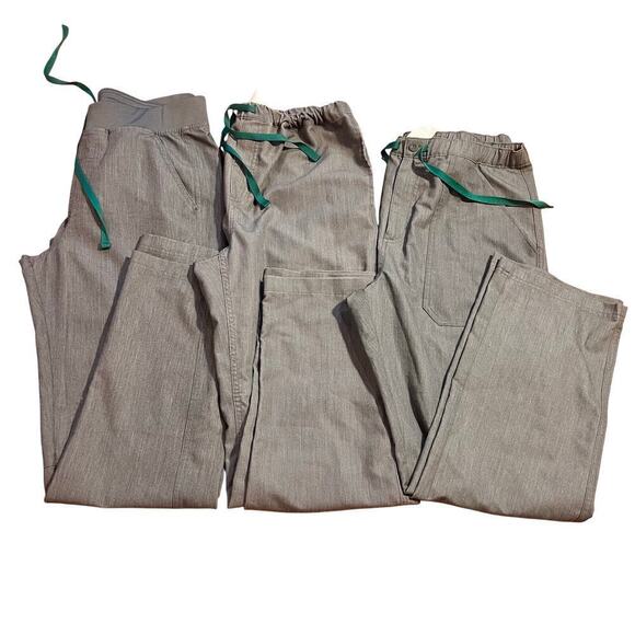 Figs Men’s Scrub Pants Size Med Graphite Cairo Pisco Axim Cargo Medical Uniform